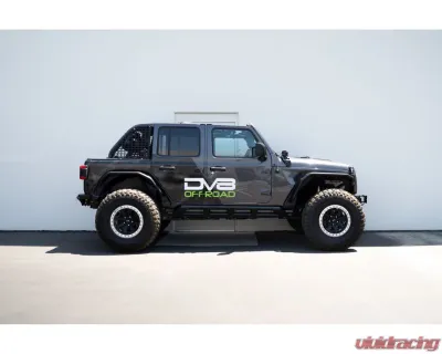DV8 Offroad FS-15 Series Rock Sliders Jeep Wrangler JL 2018 - SRJL-07