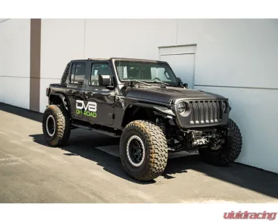 DV8 Offroad OE Plus 4-Door Side Steps Jeep Wrangler JL 2018 - SRJL-08