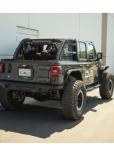 DV8 Offroad OE Plus 4-Door Side Steps Jeep Wrangler JL 2018                                     - SRJL-08 - Image 8