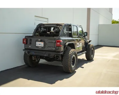 DV8 Offroad OE Plus 4-Door Side Steps Jeep Wrangler JL 2018 - SRJL-08