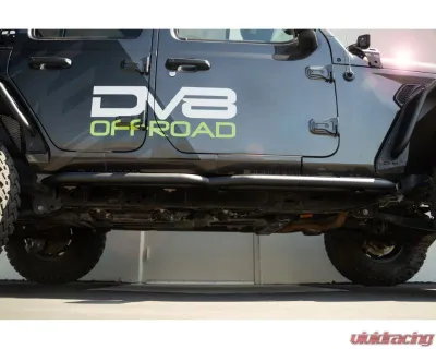 DV8 Offroad OE Plus 4-Door Side Steps Jeep Wrangler JL 2018 - SRJL-08