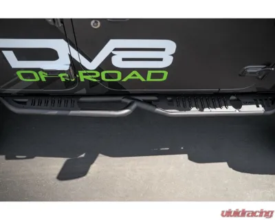 DV8 Offroad OE Plus 4-Door Side Steps Jeep Wrangler JL 2018 - SRJL-08