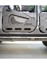 DV8 Offroad Rock Skins Jeep Wrangler JL 4-Door 2018                                     - SRJL-09 - Image 8