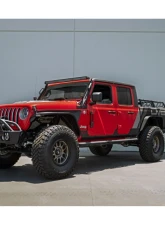 DV8 Offroad Hinge Mounted Steps Jeep Wrangler JK/JL | Gladiator JT 2007                                     - STJL-04 - Image 9