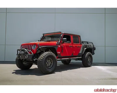 DV8 Offroad Hinge Mounted Steps Jeep Wrangler JK/JL | Gladiator JT 2007 - STJL-04