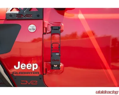 DV8 Offroad Hinge Mounted Steps Jeep Wrangler JK/JL | Gladiator JT 2007 - STJL-04