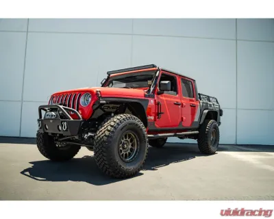 DV8 Offroad Hinge Mounted Steps Jeep Wrangler JK/JL | Gladiator JT 2007 - STJL-04