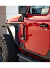 DV8 Offroad Hinge Mounted Steps Jeep Wrangler JK/JL | Gladiator JT 2007                                     - STJL-04 - Image 16