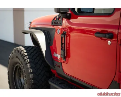 DV8 Offroad Hinge Mounted Steps Jeep Wrangler JK/JL | Gladiator JT 2007 - STJL-04