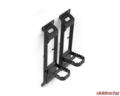 DV8 Offroad Hinge Mounted Steps Jeep Wrangler JK/JL | Gladiator JT 2007 - STJL-04