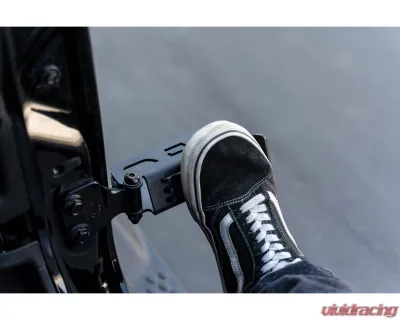 DV8 Offroad Foot Pegs Jeep Wrangler JK | JK | JL | JLU | Gladiator JT 2007-2025 - STJL-05