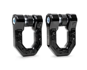 DV8 Offroad Black DV8 Elite Series D-Rings Pair