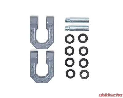 DV8 Offroad Gray DV8 Elite Series D-Rings Pair - UNSK-01GR