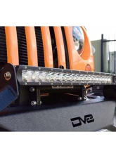 DV8 Offroad 30 In. Single Row Led Light Bar; Chrome Face                                     - BS30E150W5W - Image 2