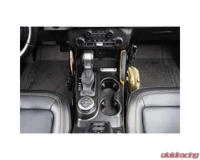 DV8 Offroad Center Console Molle Panels Ford Bronco 2021-2025 - CCBR-02