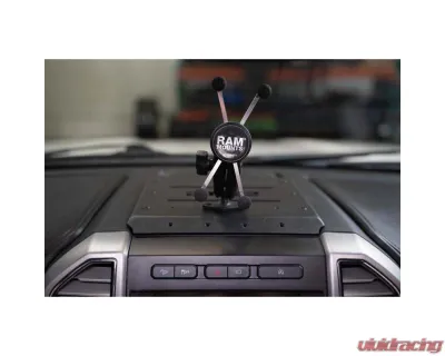 DV8 Off-Road DMFF-01 Digital Device Dash Mount for 2015-2020 F-150, 2017-2021 F-250/350 - DMFF-01