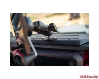 2018-2024 Jeep Wrangler JL, JLU , Gladiator JT V8 Offroad Device Dash Mount V2 - DMJL-02