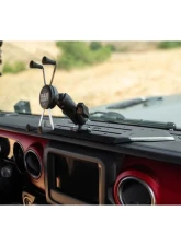 2018-2024 Jeep Wrangler JL, JLU , Gladiator JT V8 Offroad Device Dash Mount V2                                     - DMJL-02 - Image 7