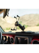 2018-2024 Jeep Wrangler JL, JLU , Gladiator JT V8 Offroad Device Dash Mount V2                                     - DMJL-02 - Image 8