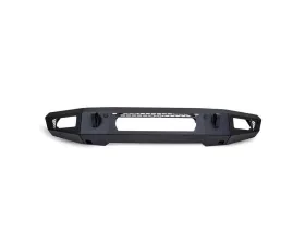 DV8 Off-Road FBBR-06 Front Bumper V2 for 2021-2025 Ford Bronco, Steel, Black