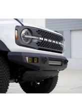 DV8 Off-Road FBBR-06 Front Bumper V2 for 2021-2025 Ford Bronco, Steel, Black                                     - FBBR-06 - Image 11