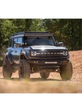 DV8 Off-Road FBBR-06 Front Bumper V2 for 2021-2025 Ford Bronco, Steel, Black                                     - FBBR-06 - Image 4