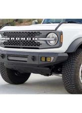DV8 Off-Road FBBR-06 Front Bumper V2 for 2021-2025 Ford Bronco, Steel, Black                                     - FBBR-06 - Image 6