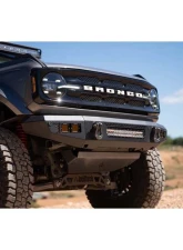 DV8 Off-Road FBBR-06 Front Bumper V2 for 2021-2025 Ford Bronco, Steel, Black                                     - FBBR-06 - Image 9