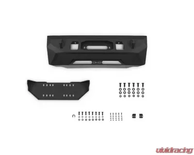 DV8 Off-Road Centric Series Winch Front Bumper for 2014-2024 Toyota 4Runner, Steel - FBTF3-02