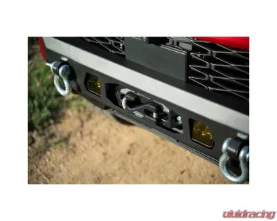 DV8 Off-Road Centric Series Winch Front Bumper for 2014-2024 Toyota 4Runner, Steel - FBTF3-02