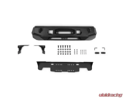 2016-2023 Toyota Tacoma DV8 Offroad Centric Winch Front Bumper - FBTT1-06