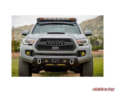 2016-2023 Toyota Tacoma DV8 Offroad Centric Winch Front Bumper - FBTT1-06