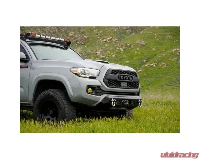 2016-2023 Toyota Tacoma DV8 Offroad Centric Winch Front Bumper - FBTT1-06