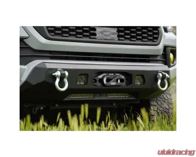 2016-2023 Toyota Tacoma DV8 Offroad Centric Winch Front Bumper - FBTT1-06