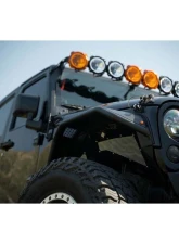 2007-2018 Jeep Wrangler JK JKU DV8 Offroad Spec Series Fender Flares                                     - FDJK-06 - Image 2