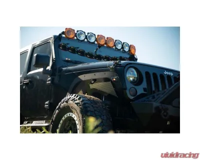 2007-2018 Jeep Wrangler JK JKU DV8 Offroad Fender Flare Deletes - FDJK-08