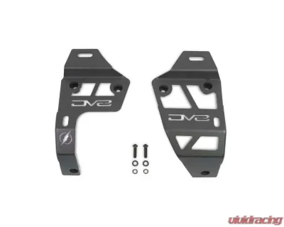 DV8 Offroad Dual Light Pod Mounts Jeep Wrangler JL | JLU | Gladiator JT 2020-2025 - LBJL-12