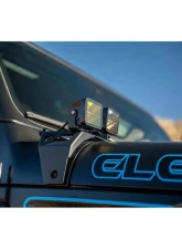 DV8 Offroad Dual Light Pod Mounts Jeep Wrangler JL | JLU | Gladiator JT 2020-2025                                     - LBJL-12 - Image 2