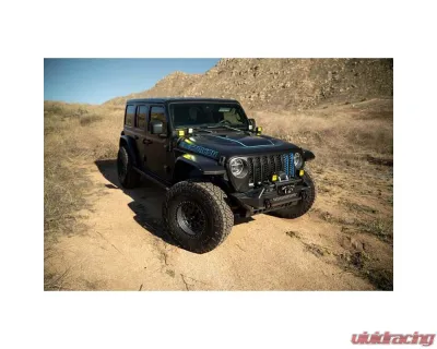 DV8 Offroad Dual Light Pod Mounts Jeep Wrangler JL | JLU | Gladiator JT 2020-2025 - LBJL-12