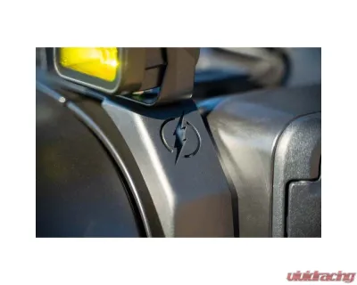 DV8 Offroad Dual Light Pod Mounts Jeep Wrangler JL | JLU | Gladiator JT 2020-2025 - LBJL-12
