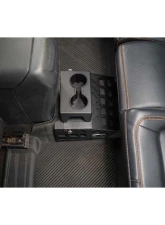 DV8 Off-Road Rear Seat Cup Holder and Molle Panels for 2021-2024 Ford Bronco 4-Door                                     - MPBR-07 - Image 6