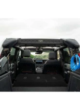 DV8 Off-Road Pocketed Rear Window Molle Panels for 2021-2024 Ford Bronco 4-Door HardTop                                     - MPBR-08 - Image 3