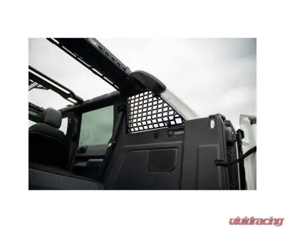 DV8 Off-Road Pocketed Rear Window Molle Panels for 2021-2024 Ford Bronco 4-Door HardTop - MPBR-08
