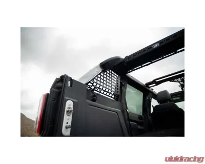 DV8 Off-Road Pocketed Rear Window Molle Panels for 2021-2024 Ford Bronco 4-Door HardTop - MPBR-08