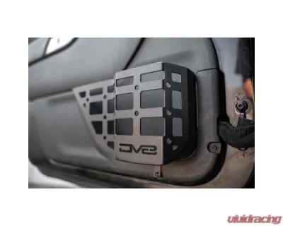 2011-2018 Jeep Wrangler JL DV8 Offroad Front Door ONLY Pocket Molle Panels - MPJK-05