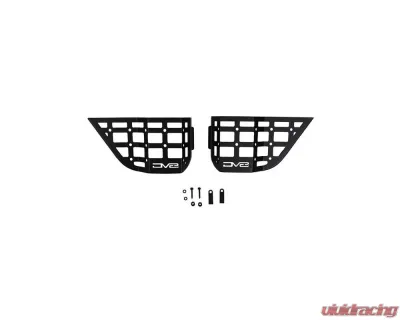 2011-2018 Jeep Wrangler JL DV8 Offroad Front Door ONLY Pocket Molle Panels - MPJK-05