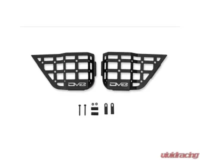 2011-2018 Jeep Wrangler 4-Door DV8 Offroad Rear Door Pocket Molle Panels - MPJK-06