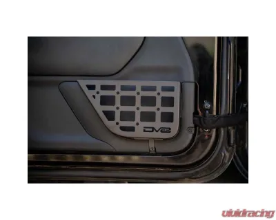 2011-2018 Jeep Wrangler JK 2-Door DV8 Offroad Slim Front Door ONLY Molle Pockets - MPJK-07