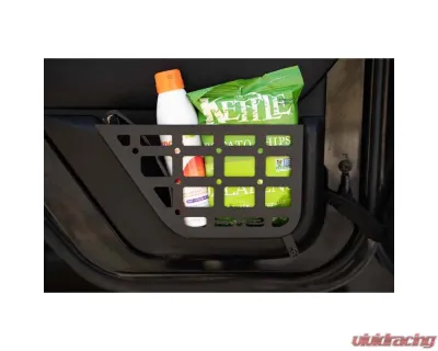 2011-2018 Jeep Wrangler JKU 4-door DV8 Offroad Slim Rear Door ONLY Molle Pockets - MPJK-08