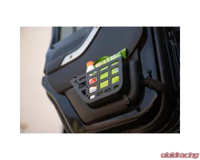 2011-2018 Jeep Wrangler JKU 4-door DV8 Offroad Slim Rear Door ONLY Molle Pockets - MPJK-08